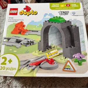 LEGO DUPLO Train Tunnel and Tracks Expansion Set - Multicolor